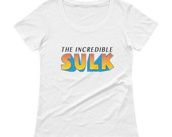 The Incredible Sulk - Ladies' Scoopneck T-Shirt