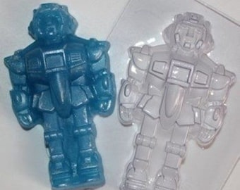 Robot - plastic soap mold soap making soap mould molds soap mold