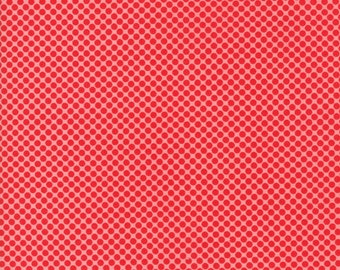 Vintage Holiday (55162 15) Red Pink Dot Bonnie & Camille