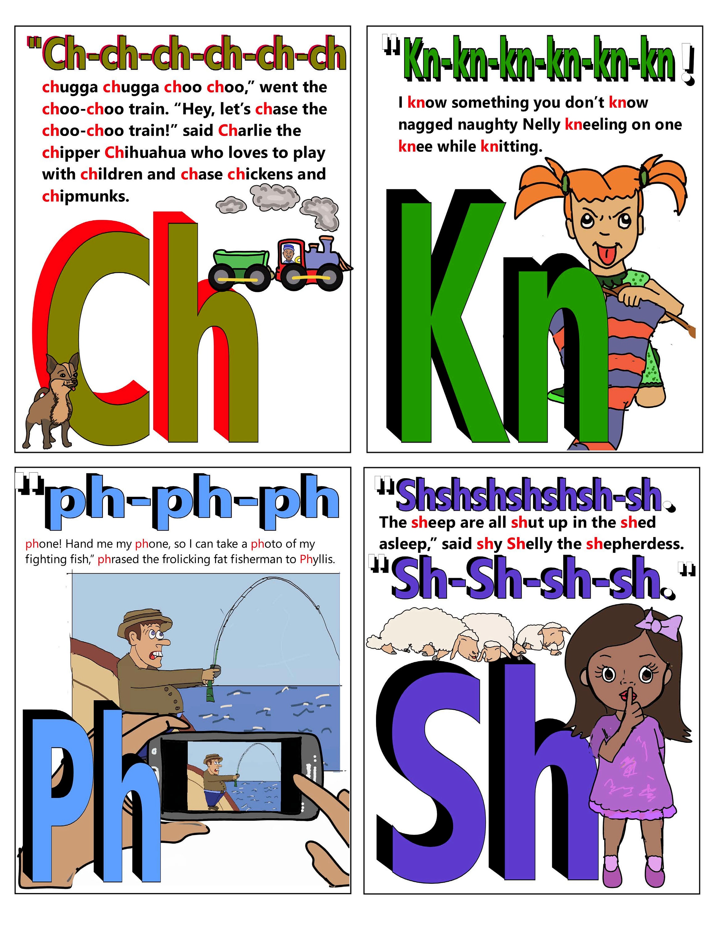 Sounds of the Alphabet flash cards