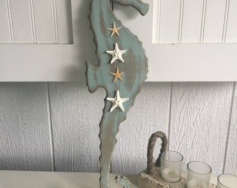 Seahorse adorned with Starfish