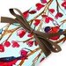 Knitting Needle Case - Wind Song - 30 brown pockets for all sizes or paint brushes Large Knitting Needle Organizer Storage