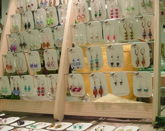 Craft show display earring card large