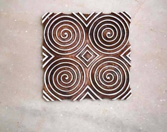 Geometrical Stamp,scrapbook stamp,floral motif stamp, block printing,wooden printing block,fabric printing,Indian stamp,hand carved stamp