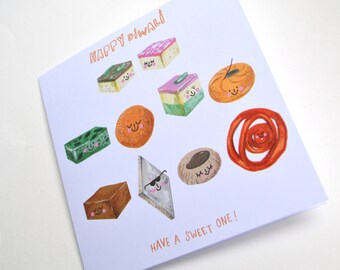 Diwali Card - Sweets