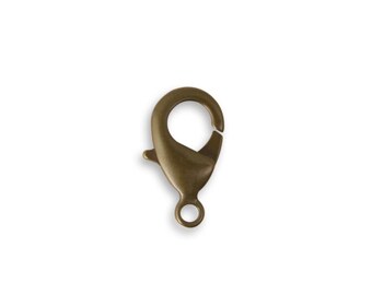 Vintaj 15mm Classic Lobster Clasp (2)