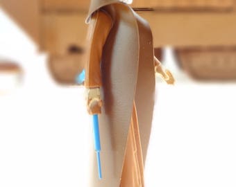 Obi-Wan Kenobi Star Wars Action Figure With Cape And Nice Lightsaber