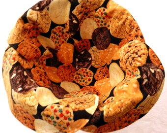 Basket Liner, Table Topper, Centerpiece, Bread Cloth, Many Different Kinds of Cookies, Handmade Table Linens