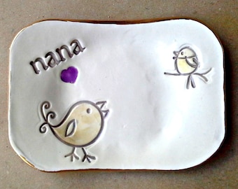 NANA Trinket Dish 1 Birdy Mothers day