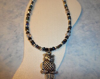 Owl Ankle Bracelet