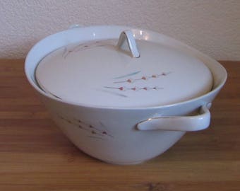 Scale serving Bowl porcelain Zeh Scherzer Bavaria Germany