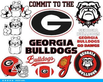 Bulldogs svg – Georgia Bulldogs svg – Bulldogs clipart – Go Dawgs svg – Go Dawgs clipart – raster, vector files – svg, pdf png dxf eps