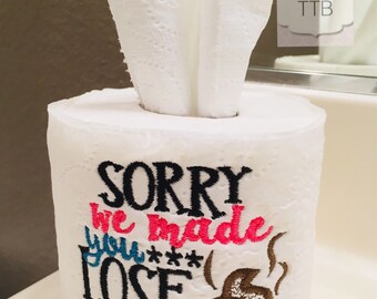 Novelty toilet paper Poo gag gift fun gift personalized Novelty toilet paper Poo gag gift fun gift personalized