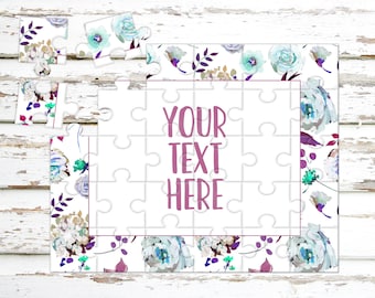 Create Your Own Puzzle - Pregnancy Announcement - Custom Puzzle - Personalized Puzzle - Announcement Ideas - Wedding Announcement - CYOP0083