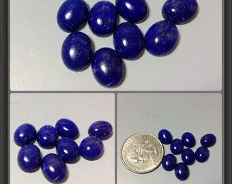 Lapis Lazuli cabochon A 8x10mm