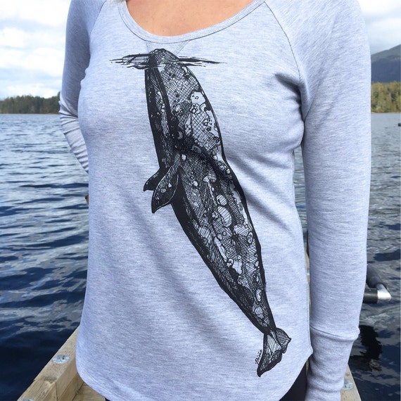 Whale-Hugger Ladies Camper Shirt