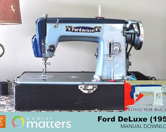 Ford DeLuxe Sewing Machine (1959) Manual PDF Download