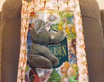 Birds in a tree print Car organizer car seat organizer toy organizer