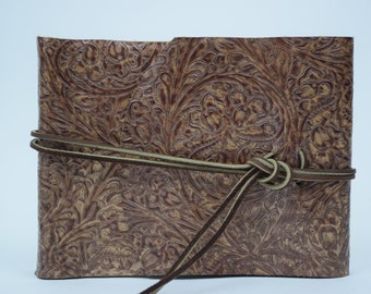 Photo Album - Rugged Leather Photo Album - Includes Photo Corners