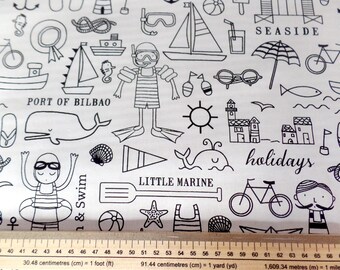Coloring the children meter fabric