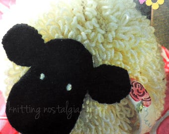 Loopy Black Face Sheep • Novelty Tea Cosy • Aran • Knitting Pattern • Craft • PDF Instant Digital Download