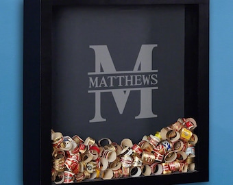 Personalized Shadow Box with Oakmont Design - A Unique Custom Gift for Men & Women - Proudly Display Your Mementos Anywhere