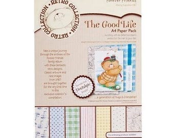 two pockets 21x29.5 cm THE GOOD LIFE 24 papers