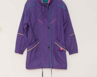Vintage 80's Lightweight Snap Jacket