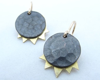 Solar Eclipse Earrings