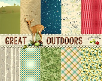 Great Outdoors Paper Set