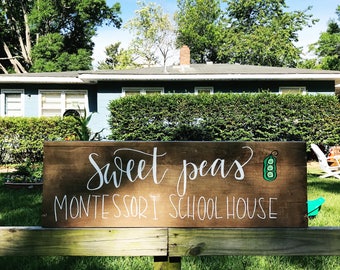 Customizable business sign