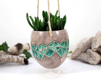 Ceramic planter L, ceramic pot, planter pot, ceramic pot, home decor pots, succulent planter, flowers pot, indoor planter, gift for gardener