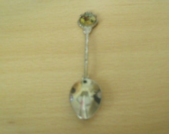 silver plated spoon