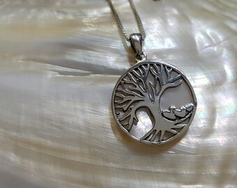 Sterling Silver Tree of Life Necklace