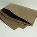 Toffee 35% Merino Wool Felt Blend Fabric Sheet Size 12" x 18" from woolhearts