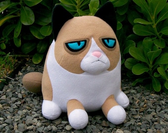 Grumpy Cat Plush - Made to Order