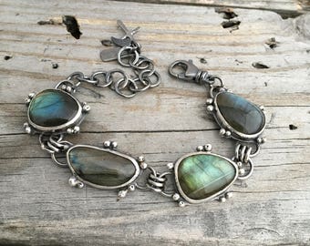 Sterling Silver Bracelet Handmade Wild Prairie Silver Jewelry Joy Kruse