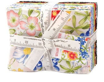 Moda WILDFLOWERS VIII 19 Fat Quarter Bundle 33220AB Quilt Fabric