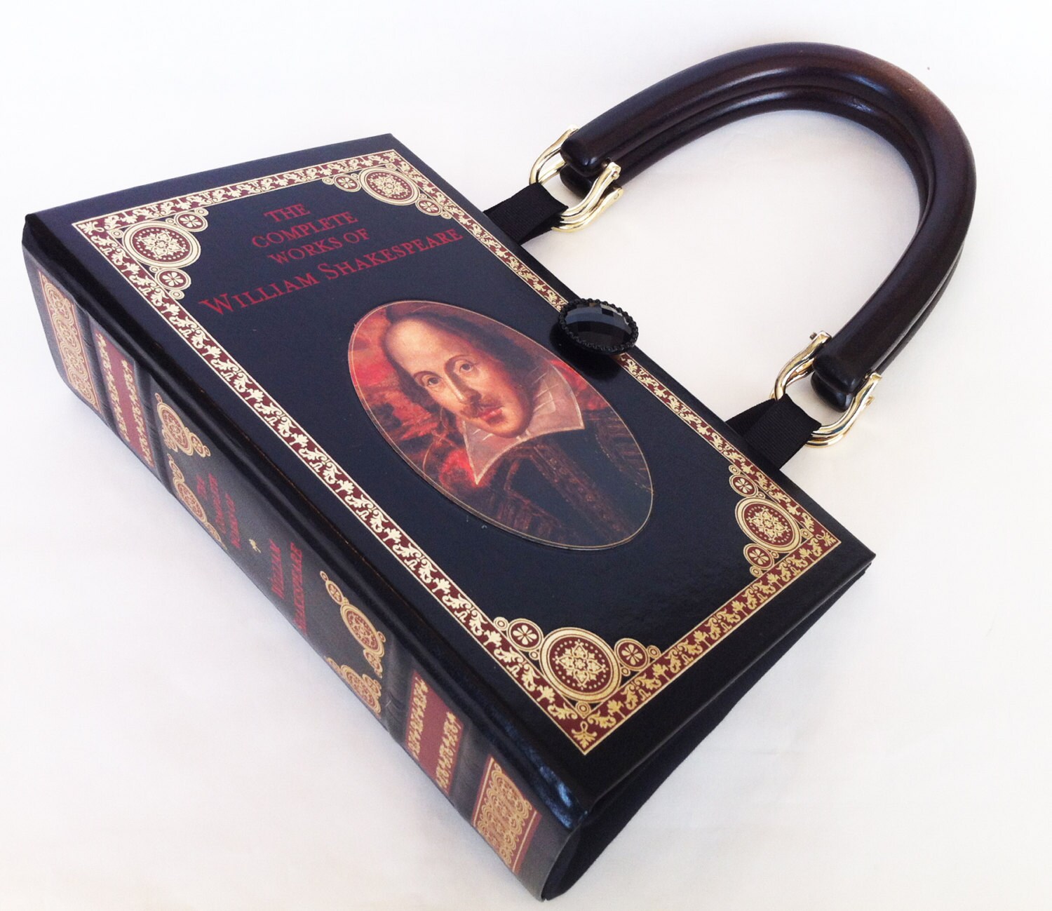 Shakespeare Book Purse William Shakespeare Recycled Leather