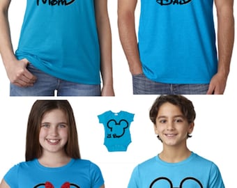 Disney shirts/Disney dad shirt/Disney Mom/Disney Matching Shirts/ Disney family shirts/Family Disney Shirt/ Disney Shirts for Men/Disney Dad