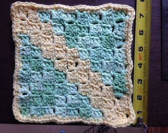 Multi designed wash/dish cloths