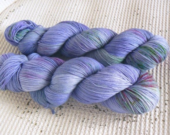 Hyacinth - Hand Dyed Speckled Sock Yarn