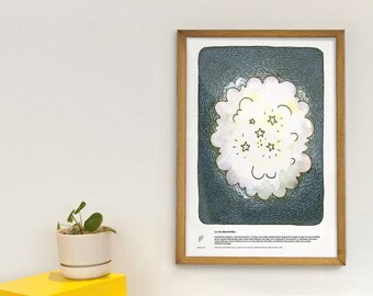 The life of the stars - educational poster - astronomy