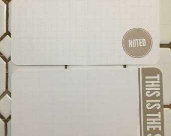 Project Life 4 x 6 Journaling Cards for Scrapbooking