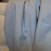 Blue Gingham Check Remnant Drapery Fabric, 6 Yard Piece, Bedding, Sewing, Home Decor