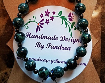 Handmade Kambaba Jasper Bracelet