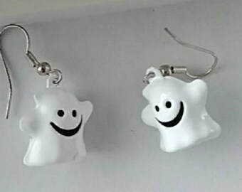 Ghost Jingle Bell Earrings