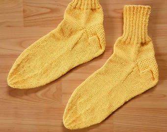 Hand-knitted socks - size 40/41