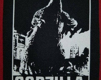 Godzilla Cloth Punk Patch