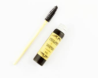 Volumising Mineral Mascara • Toxin FREE • ZERO WASTE • Vitamin B5, Vitamin E, Seaweed, Colloidal Oats, Jojoba Oil, Castor Oil • 8.5g